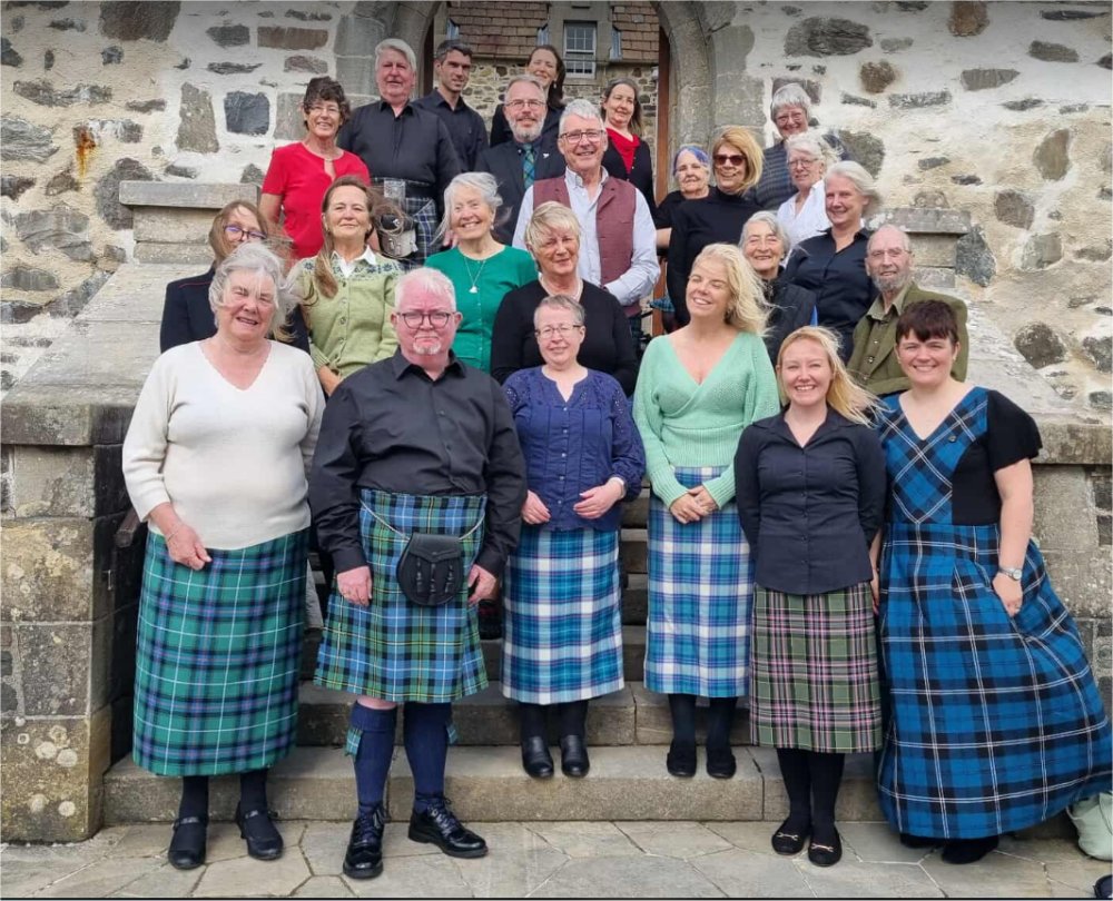 Singing in Duart Castle August 2025