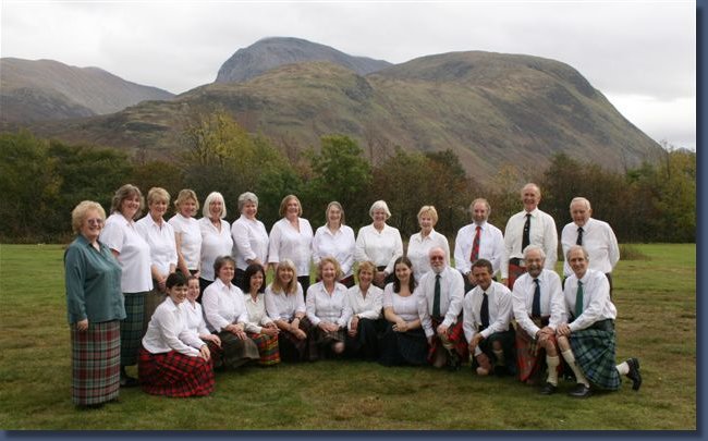 Mull Gaelic Choir at the National Mod, Fort William, October 2007