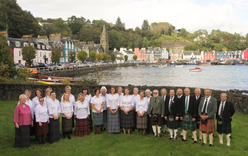 Mull Gaelic Choir at the Local Mod, Tobermory, September 2011