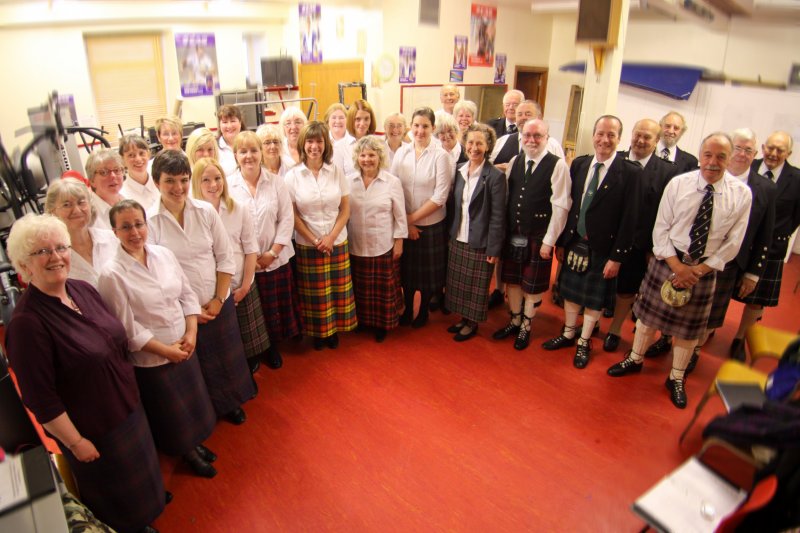 Mull Gaelic Choir at the Local Mod, Tobermory, September 2012