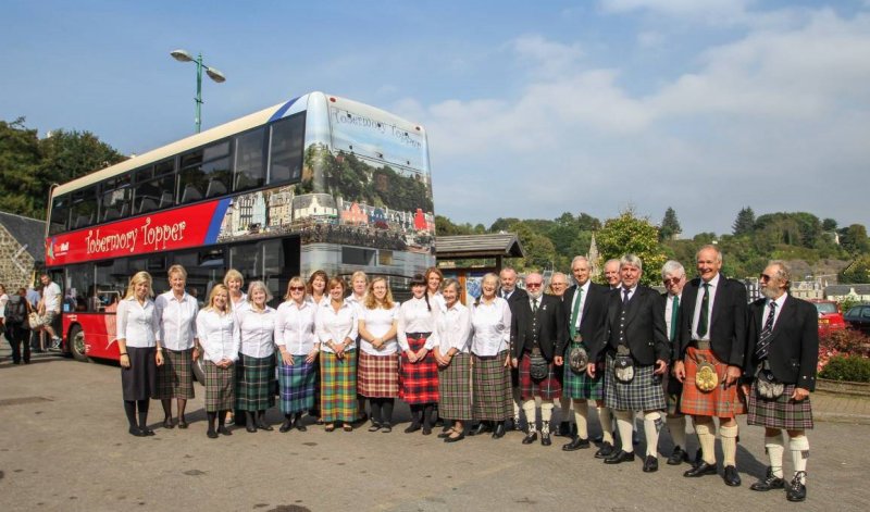 Mull Gaelic Choir at the Local Mod September 2014