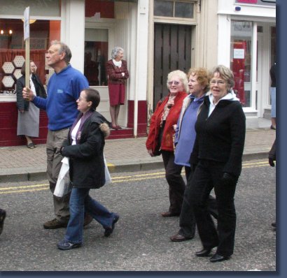 Procession through the town